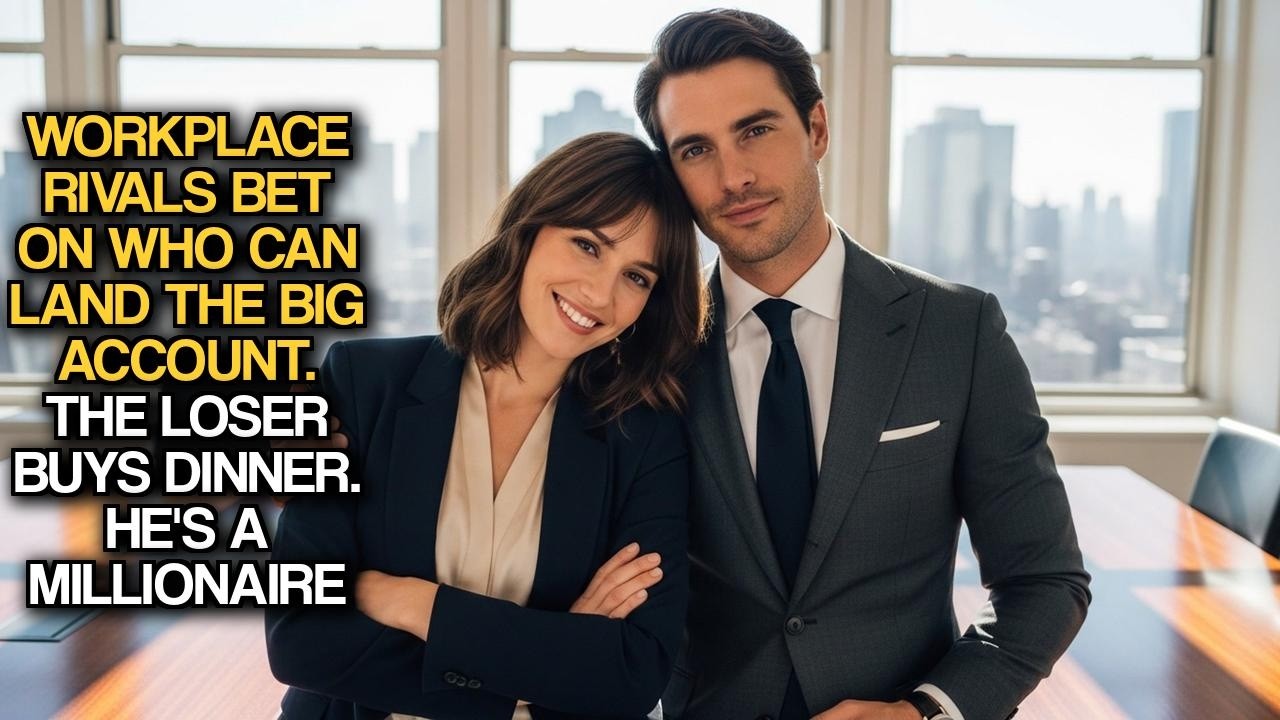 Workplace Rivals Bet on Who Can Land the Big Account. The Loser Buys Dinner. He's a Millionaire