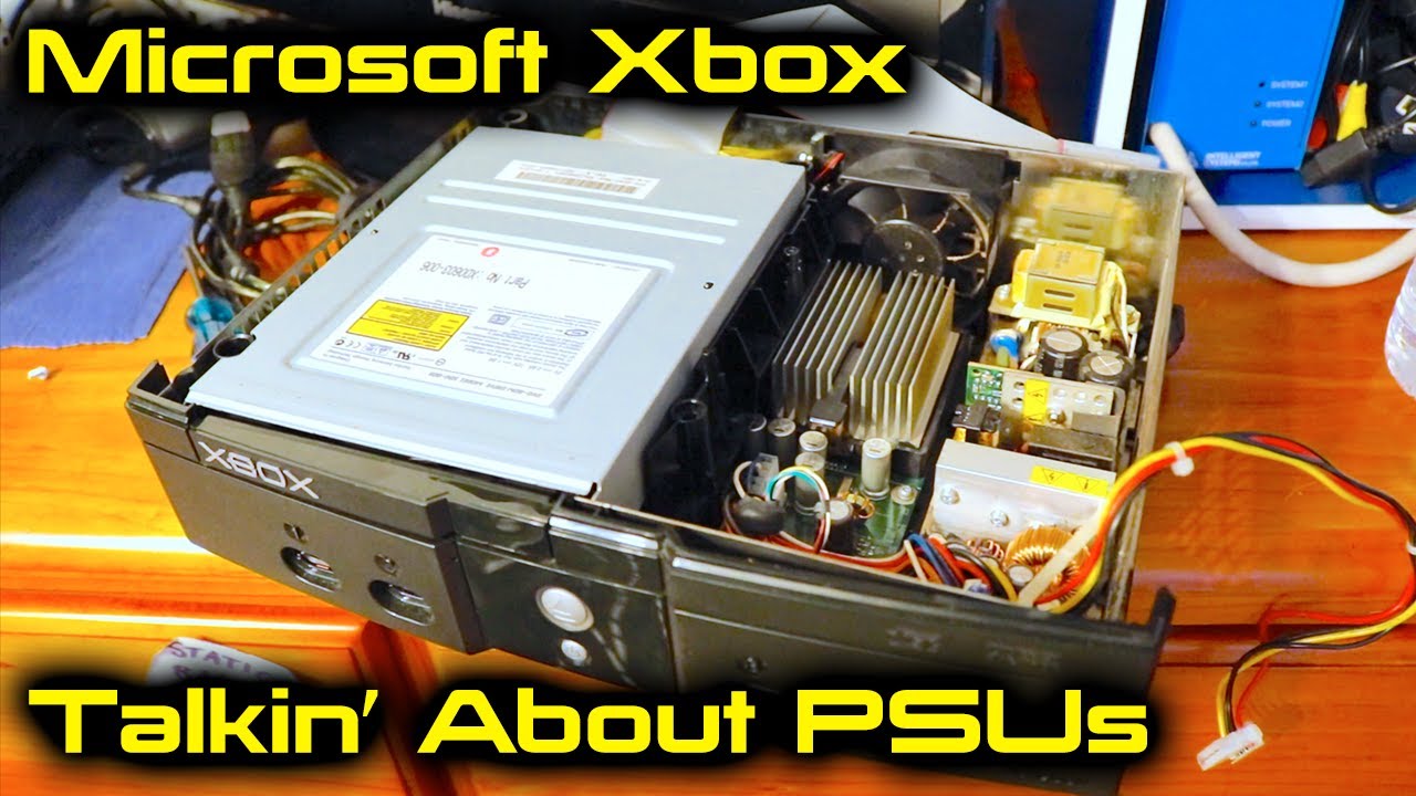 Microsoft Xbox OG Talk of Swapping the Power Supply YouTube