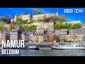 Discover Namur City At The River Meuse - 🇧🇪 Belgium [4K HDR] Walking Tour