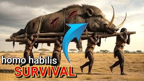 LIFE 3.7 MILLION YEARS Down😬 The Terrifying Survival journey 🙆 Prehistoric LESSON to 2050 period