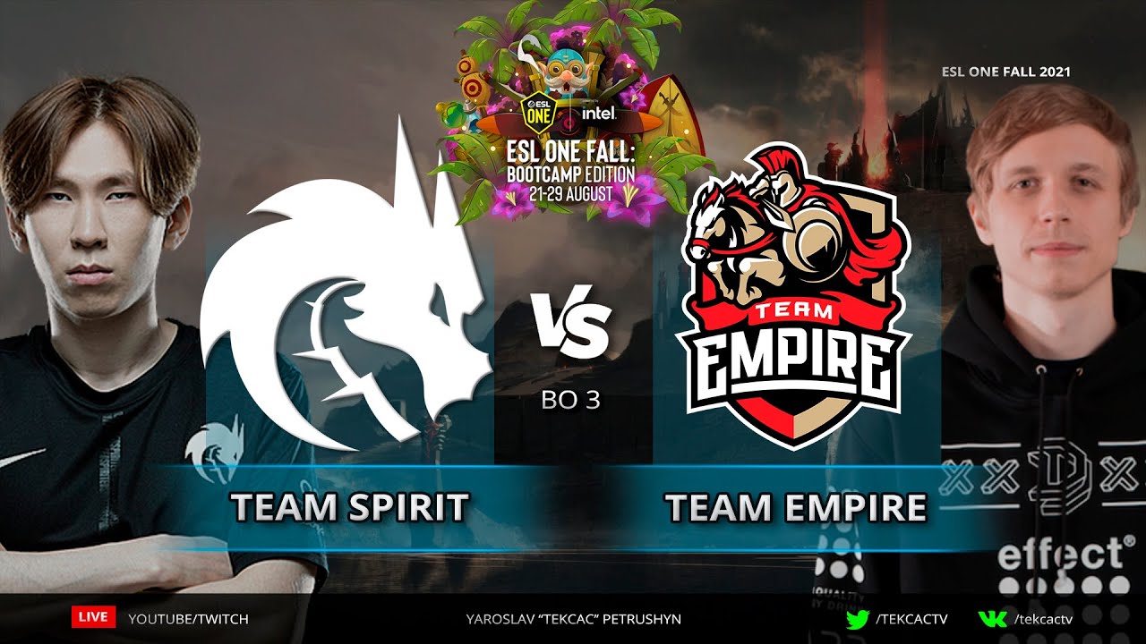 Xtreme gaming vs team spirit. Team Empire. Буткемп Team Empire. Тим спирит против Фалькон. Тим спирит против тундра.