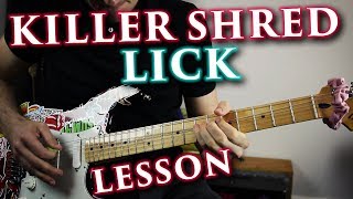 Learn This KILLER Shred Lick!