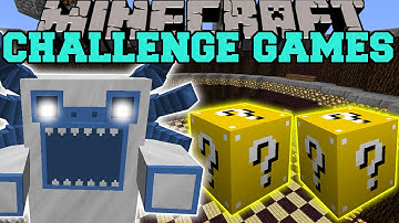 Minecraft: MUTANT YETI CHALLENGE GAMES - Lucky Block Mod - Modded Mini-Game