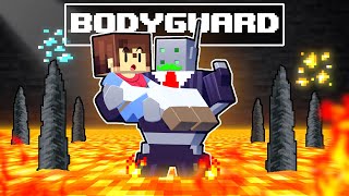 Saved By My ROBOT Bodyguard In Minecraft!