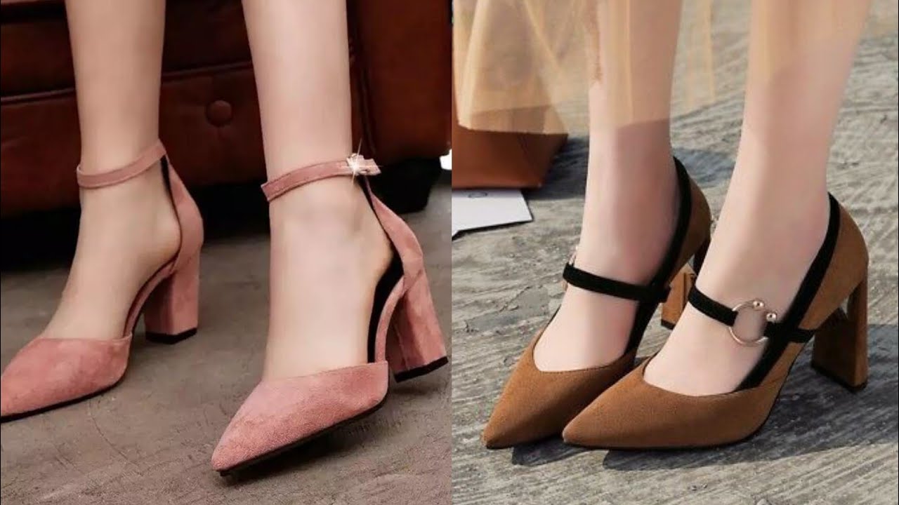 classy block heels