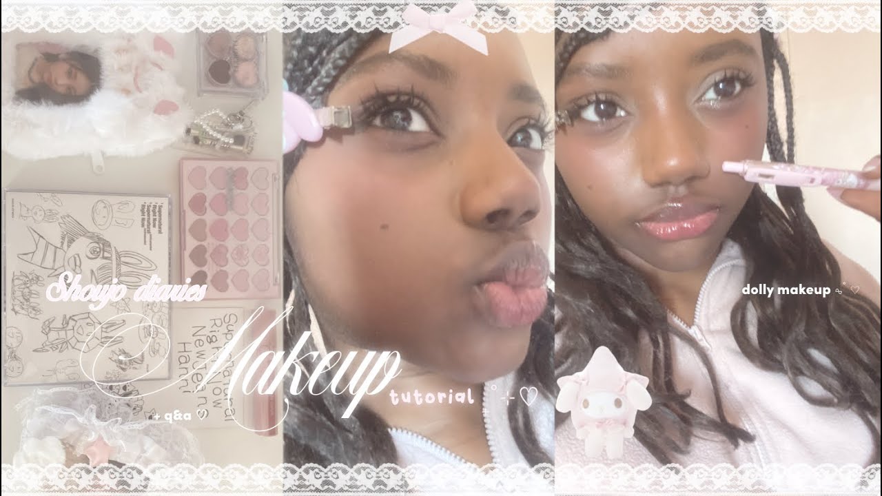 SHOUJO makeup tutorial 👛 ₊˚⊹♡ + q&a ft. Yesstyle, Ninetynine Dreams…