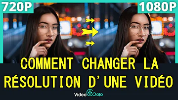 Comment changer la résolution vidéo ?