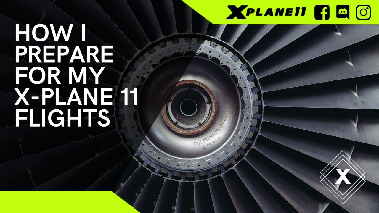 How I prepare my X-Plane Flights | Flight Planning Too!