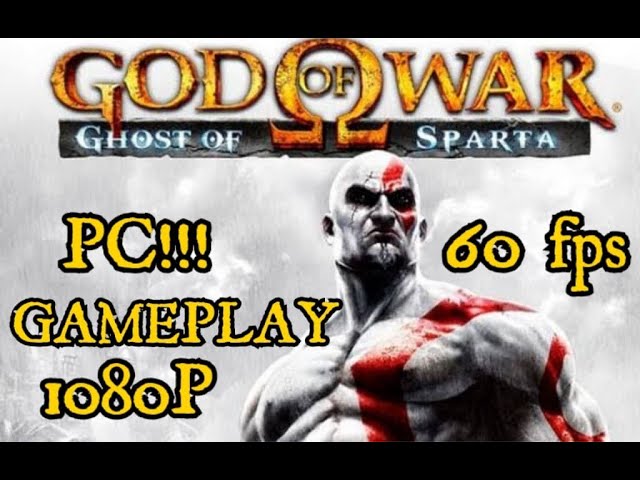 PC Gameplay 1080P - God of War: Ghost of Sparta (PSP game) 