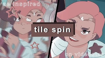 New AE Inspired Tile Spin || Free Videostar Transition