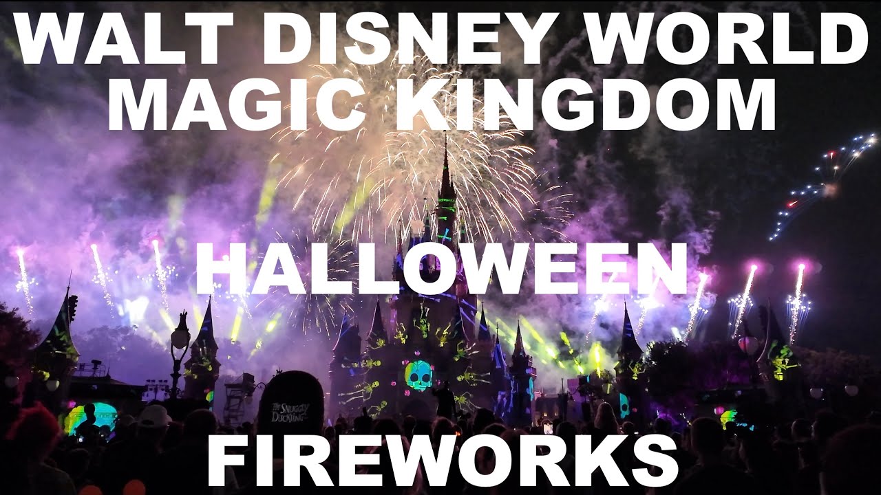 Walt Disney World | Magic Kingdom | Disney's Not So Spooky Spectacular Halloween Fireworks!