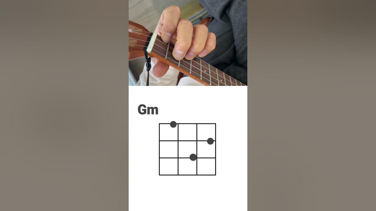 ウクレレコードGmの音