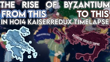 The Rise of Byzantium - HOI4 Kaiserredux Timelapse