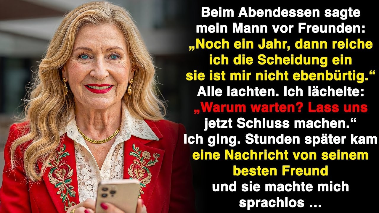 Mein Mann lachte: „Ich halte sie nur noch 1 Jahr aus, dann ist Schluss!“ Aber …