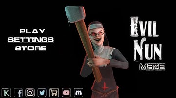 Evil Nun Maze Leaked Main Menu And Gameplay (Fanmade)