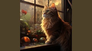 Peaceful Cat Dreams in Soothing Tones
