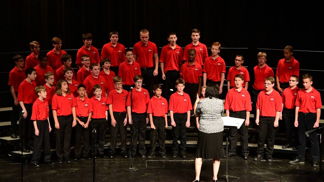 Royal Oak Middle School Choir Holiday Concert 2015 Men's Choir YouTube