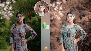 Snapseed Brown Tone Effect Photo Editing | Snapseed New Creative Effect Editing | HCN Editing