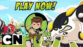 Ben 10 Alien Race | Play as Cannonbolt! | Cartoon Network screenshot 5
