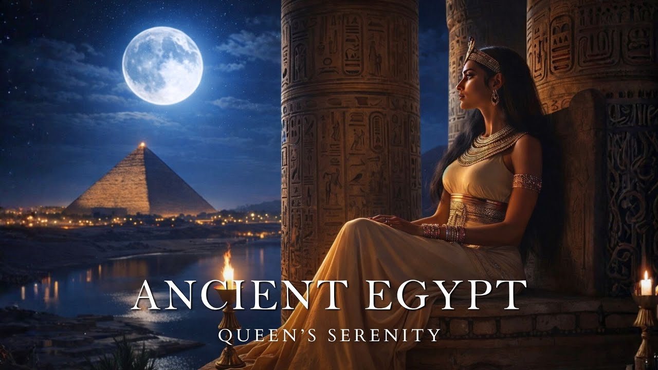 Moonlight Over the Nile | Ethereal Ancient Egyptian Music | Ambient ...