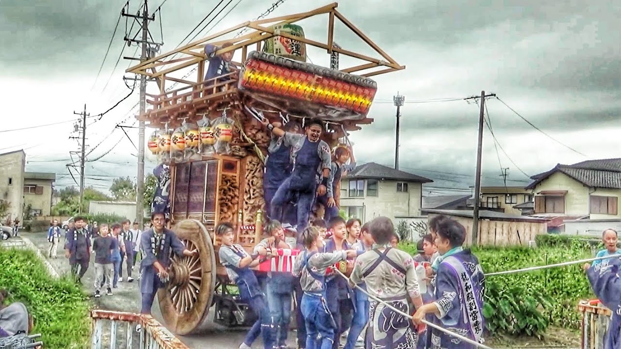 【下山梨祭り 2025】平宇 龍和殿 ㊗️屋台建造50周年記念 曳き廻し 2025年9月20日 静岡県袋井市