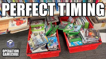 PERFECT TIMING - CAN I BUILD A GAMECUBE COLLECTION WITH JUST £10 - OPERATION GAMECUBE