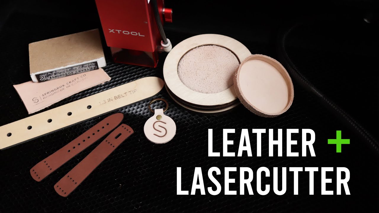 5 WAYS to use a Laser Cutter with Leather xTool D1 Pro 20W Review YouTube