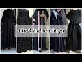 black color abaya design | latest dubai abaya collection 2025 | abaya style for eid | sara creation
