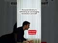 Personal Identity vs Narrative Identity #philosophy #pschology #tylerdurden