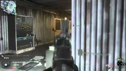 Black ops Mp5k triple kill