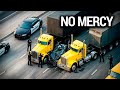 22 Most Intense Truck Police Chases With NO MERCY | Dashcam Footage