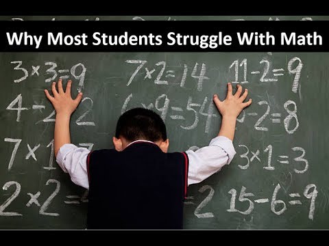 ⁣Why Students Struggle With Math (in 2 minutes!)