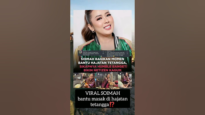 INILAH SOSOK SOIMAH, DI BALIK KEARTISANNYA ⁉️ #shorts #shortvideo #shortsfeed #soimah