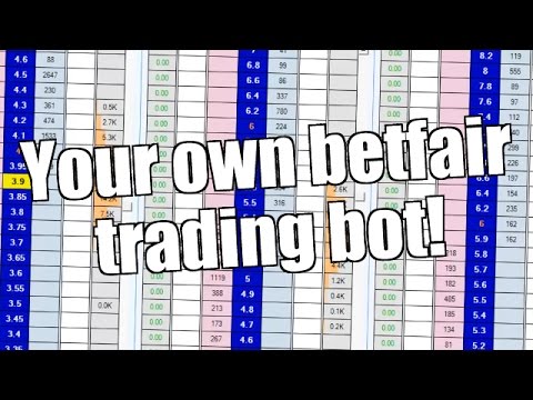 Betfair auto trading bot, bitcoin cash deposit bittrex ...