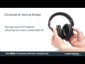 鐵三角 ATH-M20x 專業監聽 耳罩式耳機 product youtube thumbnail