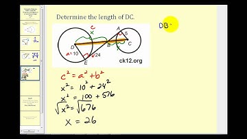 Tangent Segments to a Circle Example Problems