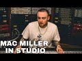 Mac miller in studio