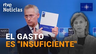 OTAN: STOLTENBERG advierte a CHINA que sería ILEGAL vender ARMAS a PUTIN | RTVE Noticias