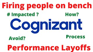 Cognizant layoffs | CTS Performance and bench firing