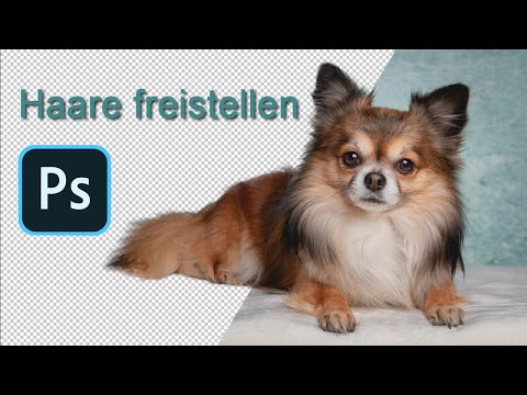 Photoshop Tutorial - Haare freistellen um Hintergrund zu wechseln.