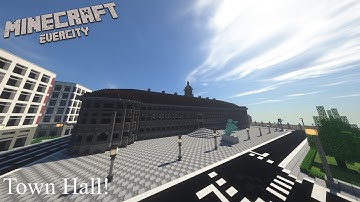 Minecraft Evercity | #24 | Town Hall