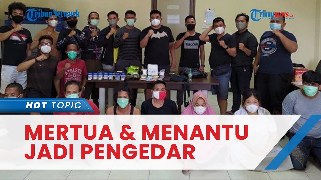 Mertua dan Menantu Jadi Komplotan Pengedar Narkoba Senilai Rp3 Miliar, Rumah, dan Kebun Disita