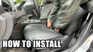 How to install Your EKR Custom Seat Covers : Step by Step Guide
