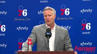 Brett Brown | Postgame vs. Bulls (01.24.18)