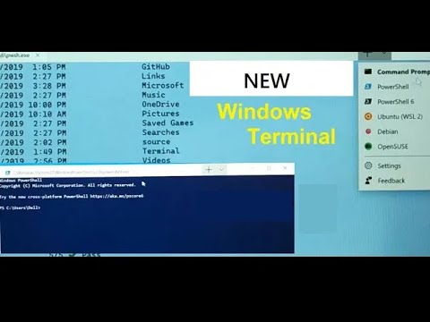 how to install New Windows Terminal on windows 11, 10, Install Guide and Walk Through
