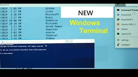 how to install New Windows Terminal on windows 11, 10, Install Guide and Walk Through
