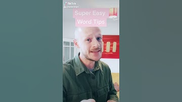 Even More Quick Microsoft Word Tips  #shorts