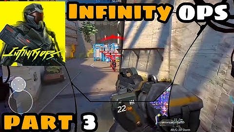 Infinity Ops: Online FPS Cyberpunk Shooter-Walkthrough Gameplay (Android) Part-3