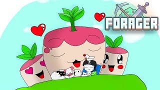 картинка: ФОРАГЕР СПИТ - ДОБЫЧА ИДЕТ! ► Forager Beta Фораджер |2| Прохождение