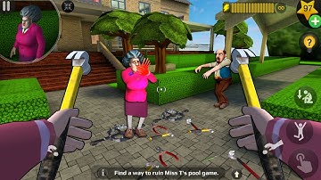 Scary Teacher 3D_New updater-New fun video everyday , gameplay walkthrough  part 980 ( android, ios)